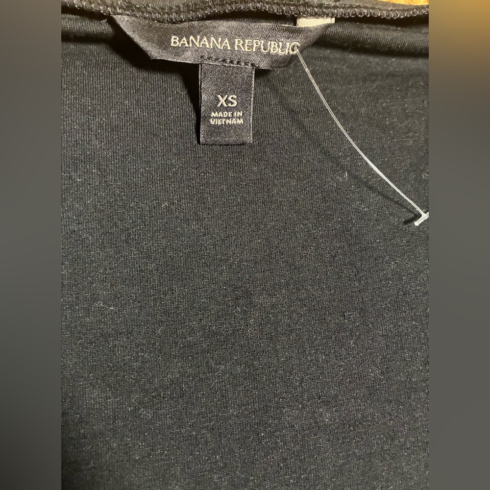 BANANA REPUBLIC | Black Off-Shoulder Top - Picture 3 of 3